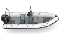 Nafukovací člun Bombard Explorer 550 Strongan světle šedý