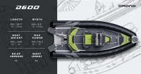 Nafukovací člun GRAND Drive Line D600A