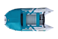 Gladiator Active C330 AL nafukovací člun s hliníkovou podlahou - bílo-zelený
