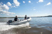 Gladiator Rib 310 AL nafukovací člun s hliníkovou podlahou - šedý