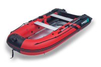 Gladiator Active C330 AL nafukovací člun s hliníkovou podlahou - červeno-černý