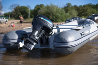 Gladiator Rib 310 AL nafukovací člun s hliníkovou podlahou - šedý