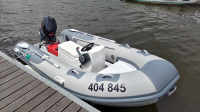 Gladiator Rib 350 AL nafukovací člun s hliníkovou podlahou - šedý