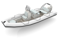 Bombard Sunrider 700 NEO nafukovací člun světle šedý / světle šedý
