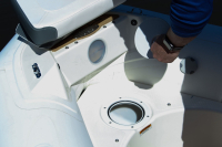 Zodiac Yachtline 400 DL Strongan nafukovací člun - šedý