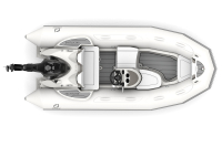 Zodiac Yachtline 400 DL NEO nafukovací člun - světle šedý