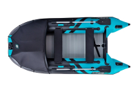 Gladiator Active C330 AL nafukovací člun s hliníkovou podlahou - tyrkysový