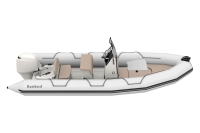 Bombard Sunrider 650 Strongan nafukovací člun světle šedý / Pebble s přísl.