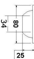 Podvodní světlo LED 5 W - modré