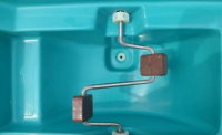 AQUA SYBB WB-04 Vodní kolo se skluzavkou - 400x160x80cm