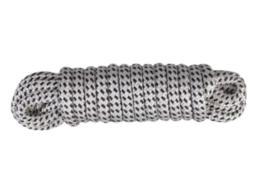 TALAMEX Vyvazovací lano s okem černo-bílé – 12 mm x 10 m