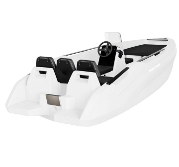 SEASTORM 14 HDPE Extra odolný plastový člun bílý - 427 cm