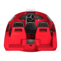 SEASTORM 14 HDPE Extra odolný plastový člun červený – 427 cm