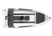SEASTORM 14 HDPE Extra odolný plastový člun bílý - 427 cm