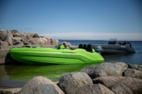 SEASTORM 14 HDPE Extra odolný plastový člun tmavě šedý – 427 cm