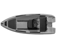 SEASTORM 17 HDPE Extra odolný plastový člun šedý – 518 cm
