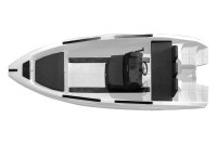 SEASTORM 17 HDPE Extra odolný plastový člun bílý – 518 cm