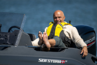SEASTORM 17 HDPE Extra odolný plastový člun zelený – 518 cm