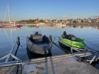 SEASTORM 17 HDPE Extra odolný plastový člun zelený – 518 cm