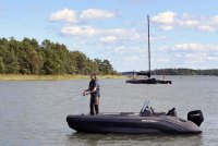 SEASTORM 17 HDPE Extra odolný plastový člun zelený – 518 cm