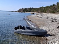 SEASTORM 17 HDPE Extra odolný plastový člun zelený – 518 cm