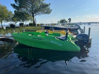 SEASTORM 14 HDPE Extra odolný plastový člun šedý - 427 cm