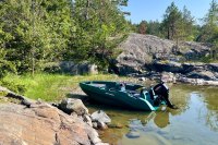 SEASTORM 14 HDPE Extra odolný plastový člun šedý - 427 cm