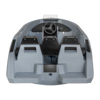 SEASTORM 14 HDPE Extra odolný plastový člun šedý - 427 cm