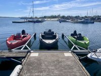 SEASTORM 14 HDPE Extra odolný plastový člun šedý - 427 cm