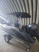 SEA STORM 17 HDPE Extra odolný plastový člun tmavě šedý - 518 cm