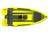 SEASTORM 14 HDPE Extra odolný plastový člun žlutý – 427 cm