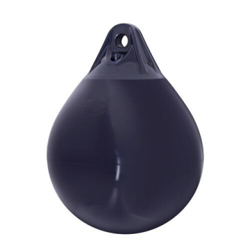 POLYFORM Kulový fender A2 tmavě modro-černý – 390 x 500 mm