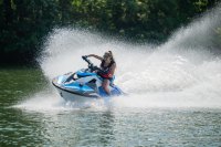 YAMAHA JetBlaster DLX 2026 vodní skútr, azurově modrý a bílý