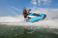YAMAHA JetBlaster DLX 2026 vodní skútr, azurově modrý a bílý