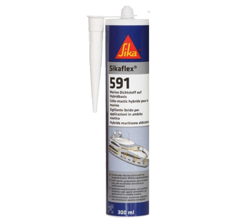 SIKAFLEX 591 polymerní tmel bílý - 300 ml
