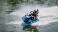 YAMAHA FX SVHO vodní skútr, tyrkysově modrý
