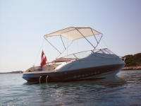 Bimini SUNWORLD III hliníková stříška na člun - šířka 215-235 cm, průměr trouby Ø20mm