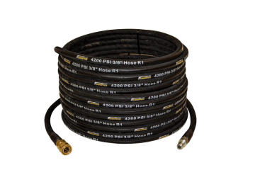 Vysokotlaká gumová hadice 20 m, 30 m, 40 m, 50 m 3/8“ QC – M 3/8“ QC