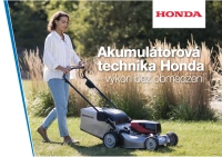 HONDA HRG 416 XB – Akumulátorová sekačka 41 cm bez pojezdu (bez baterie a nabíječky)