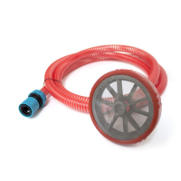 Set 2,5 m 3/4″ sací hadice, plastové sítko a rychlospojkový adaptér