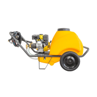 Gaspper GF120 benzínový vysokotlaký čistič s 120l nádrží, Peggas, 5,2 HP, 220 bar / 3 200 PSI