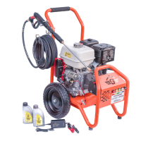 Gaspper GP4200HD benzínový vysokotlaký čistič, Honda GX390, 290 bar / 4 200 PSI