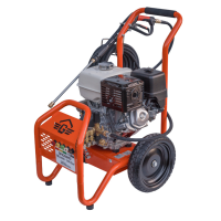 Gaspper GP4200HD benzínový vysokotlaký čistič, Honda GX390, 290 bar / 4 200 PSI