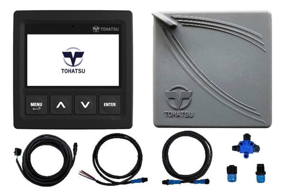 Kit k motoru Tohatsu MFS25/30D,40-140A LCD display