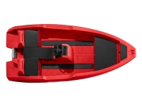 SEASTORM 12 HDPE Extra odolný plastový člun červený – 366 cm