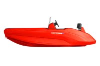 SEASTORM 12 HDPE Extra odolný plastový člun červený – 366 cm