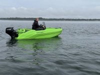 SEASTORM 12 HDPE Extra odolný plastový člun zelený – 366 cm