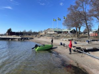 SEASTORM 12 HDPE Extra odolný plastový člun zelený – 366 cm