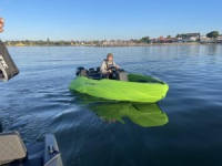 SEASTORM 12 HDPE Extra odolný plastový člun zelený – 366 cm
