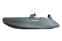 SEASTORM 12 HDPE Extra odolný plastový člun šedý – 366 cm